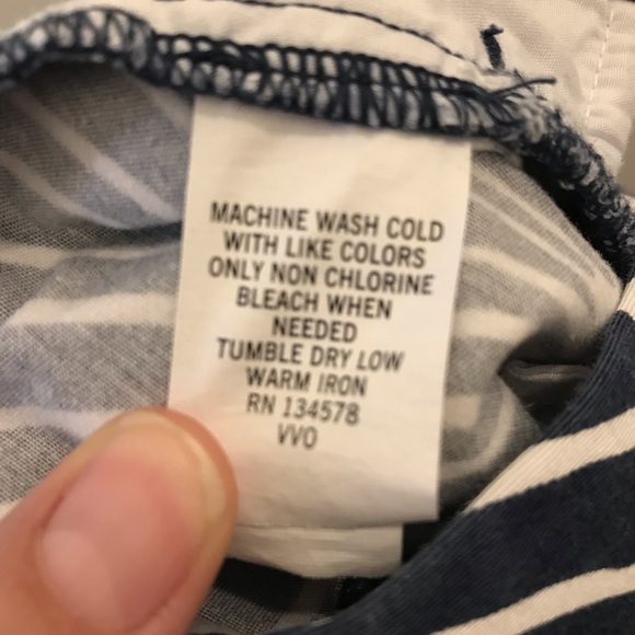 Vineyard Vines Chino Shorts 2 Seashell Print navy blue white - Picture 8 of 8